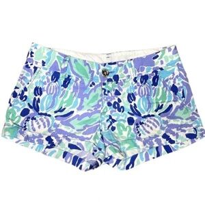 Lilly Pulitzer walsh shorts, Lillys lilac nice ink,‎ SZ 2